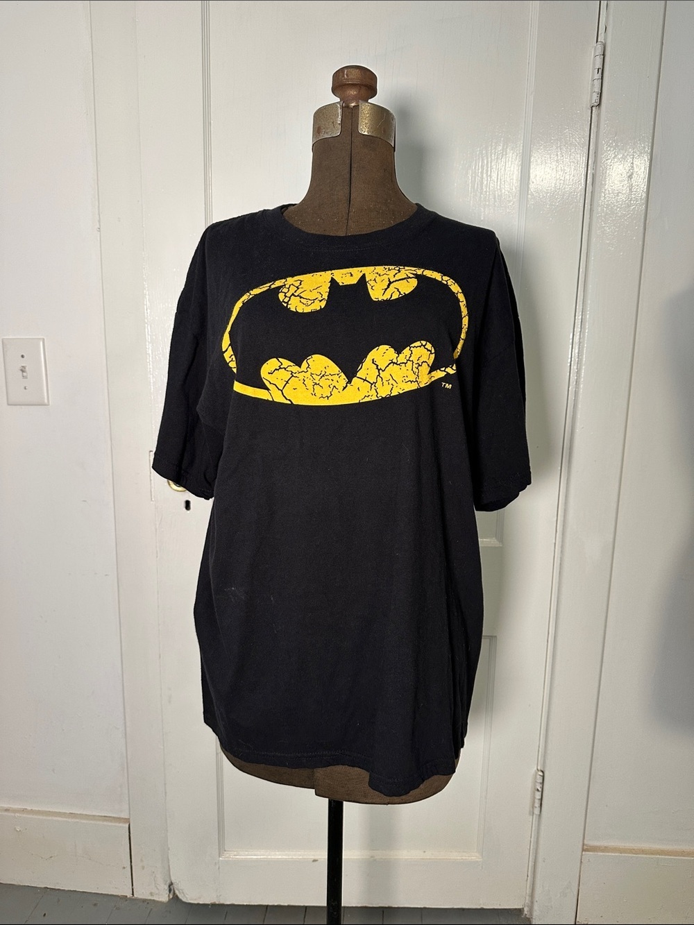 Batman Black Tee size Large Licensed